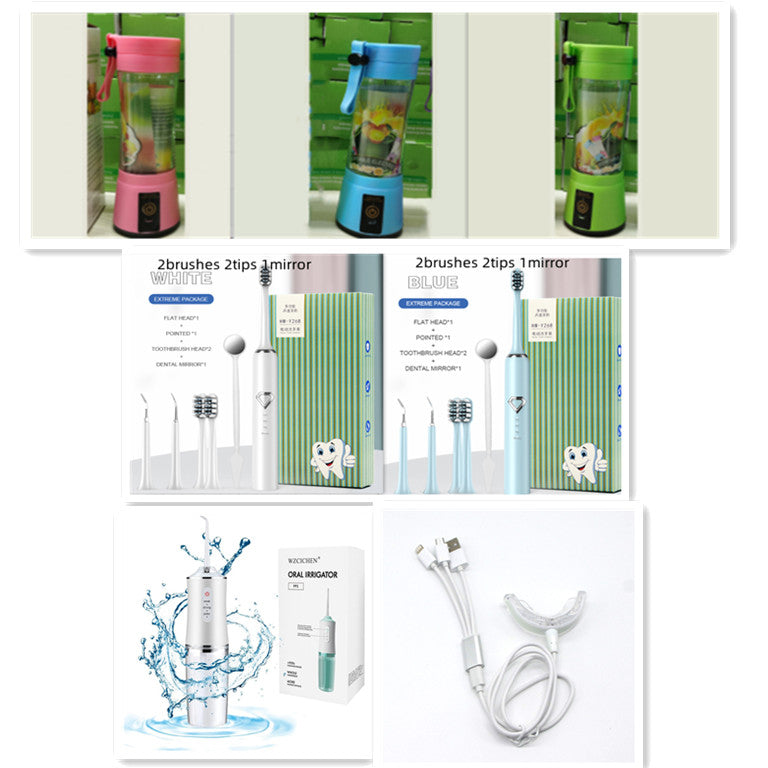 Portable Blender With USB Rechargeable Mini Kitchen Fruit Juice Mixer Home Simple Portable Electric Mini Juicer THRU7