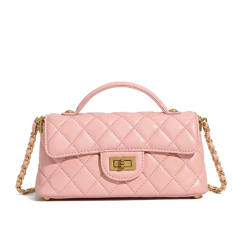 Light Luxury Fashion Womens Genuine Leather Shoulder Crossbody Bag THRU7