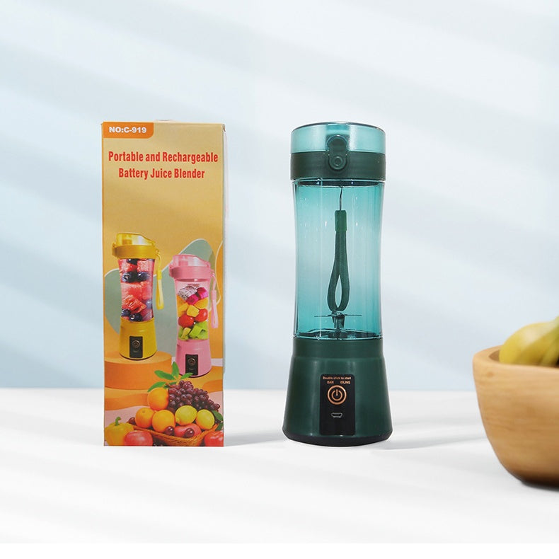 Portable Electric Fruit Juicer Wireless USB Rechargeable Mini Mixer Multifunction Summer Smoothie Blender Machine Kitchen Supplies THRU7