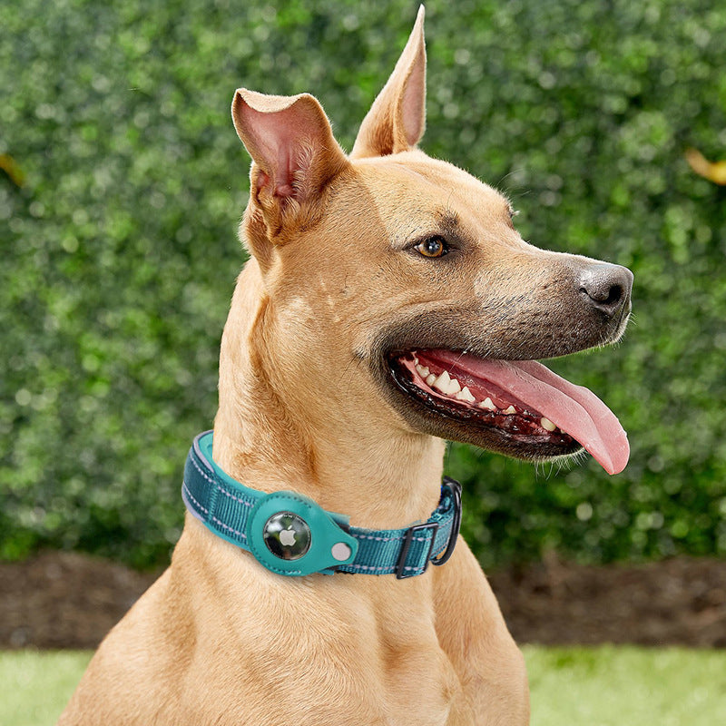 Convenient Tracker Pet Special Collar Cover Pet Loss Prevention Collar THRU7