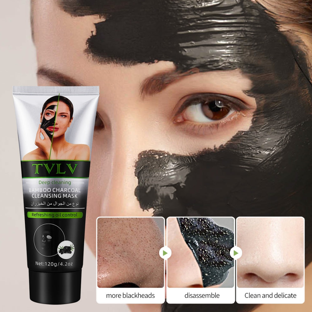Bamboo Charcoal Cleaning Facial Mask THRU7