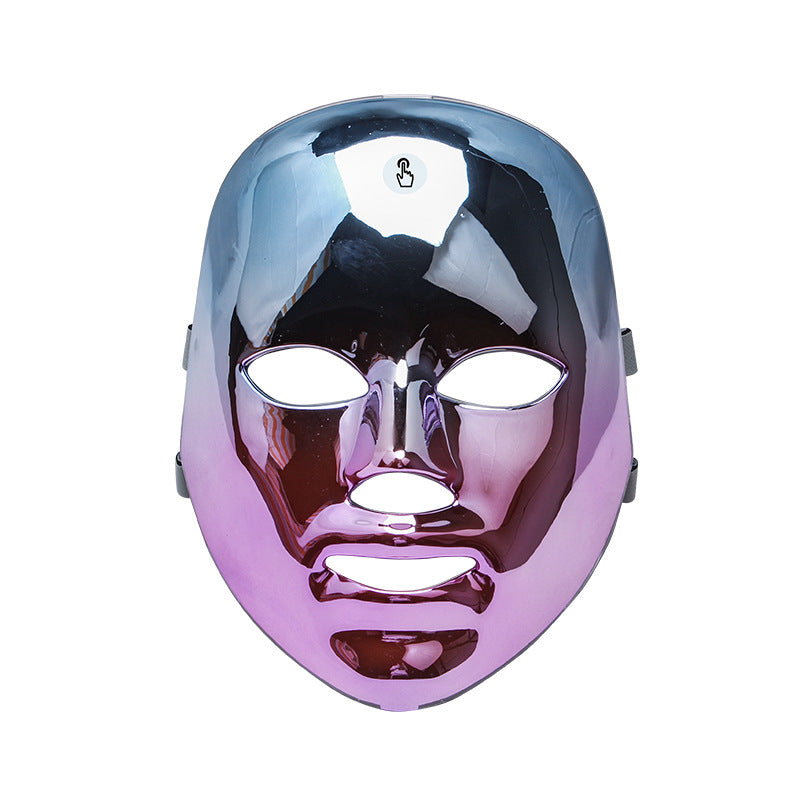 LED Rechargeable Face Mask Acne And Freckles Led Color Light Mask THRU7