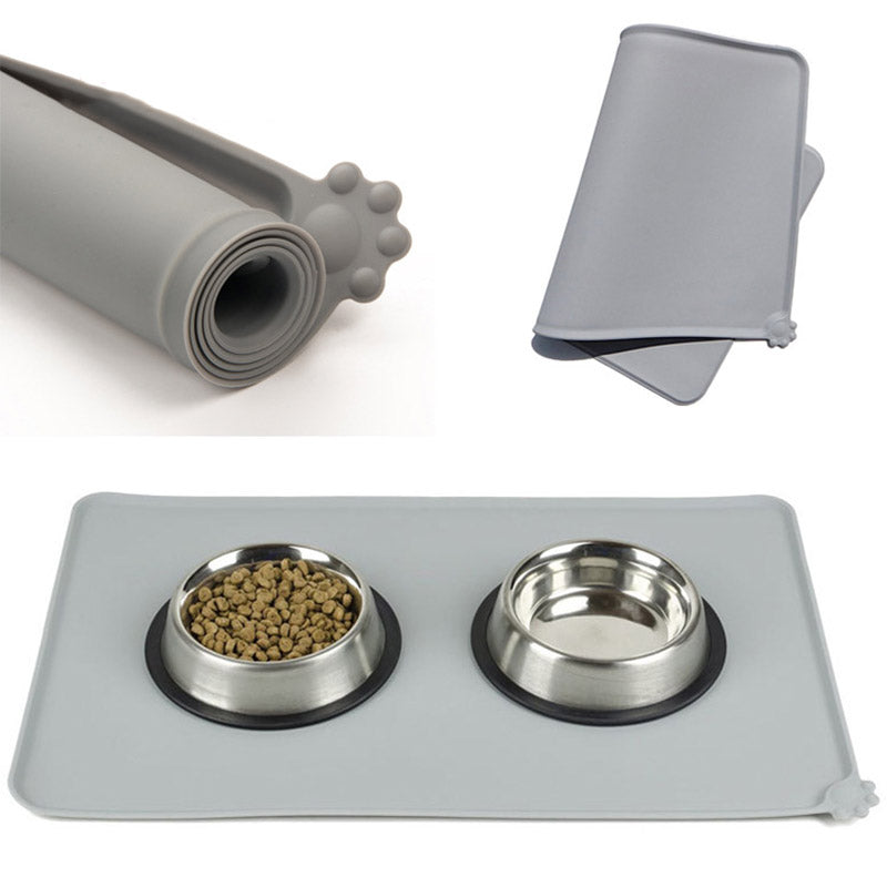 Solid Color Silicone Pet Food Mat THRU7