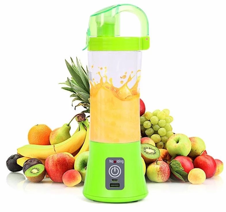 Portable Electric Fruit Juicer Handheld Smoothie Maker Blender USB Rechargeable Mini Juice Cup THRU7