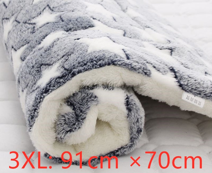 Pet Dog Cat Kennel Mat Blanket THRU7
