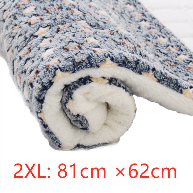 Pet Dog Cat Kennel Mat Blanket THRU7