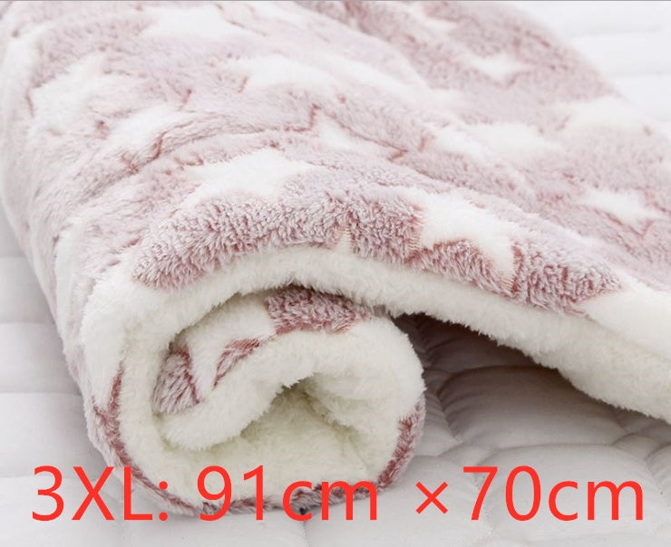 Pet Dog Cat Kennel Mat Blanket THRU7
