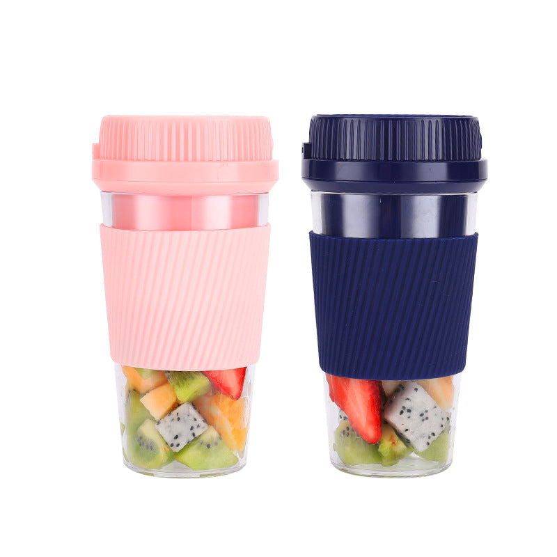 Portable Blender USB Charging Mini Household Electric Juicer Fruit Juicer THRU7