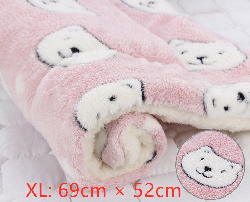 Pet Dog Cat Kennel Mat Blanket THRU7