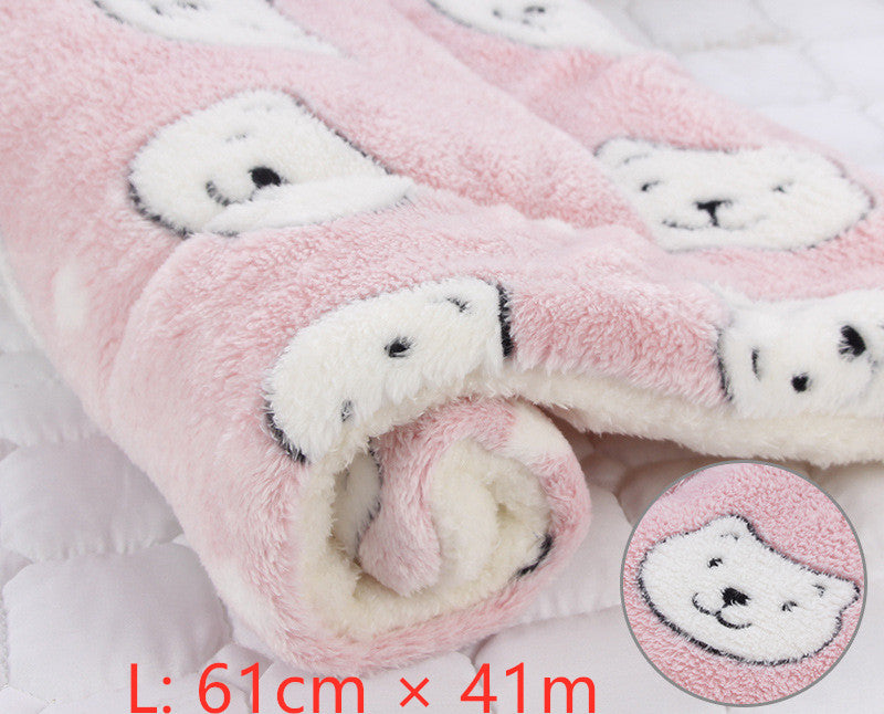 Pet Dog Cat Kennel Mat Blanket THRU7