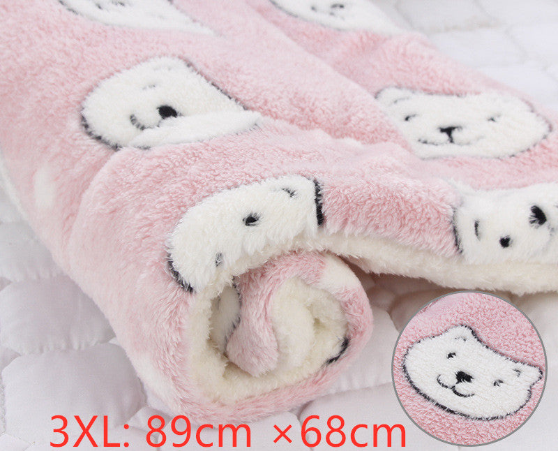 Pet Dog Cat Kennel Mat Blanket THRU7