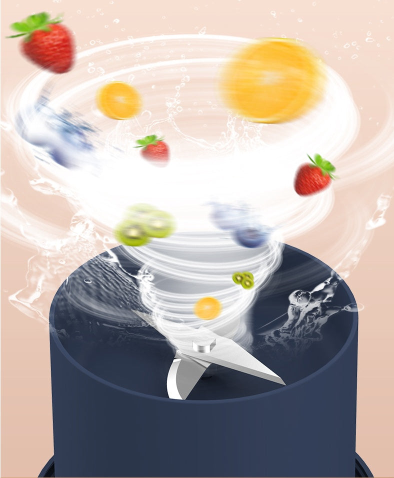 Mini Juicer Juicer Cup USB Wireless Charging Mini Blender THRU7