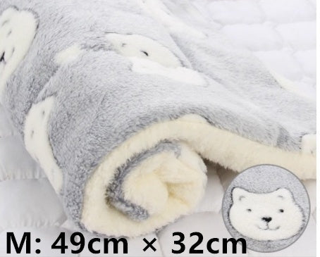 Pet Dog Cat Kennel Mat Blanket THRU7