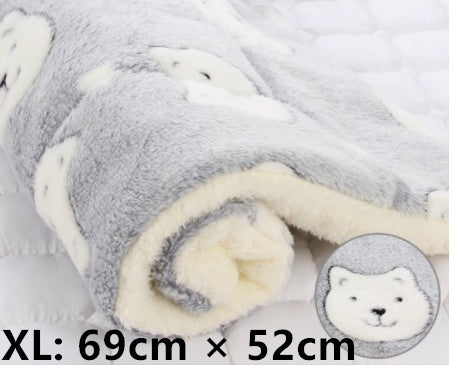 Pet Dog Cat Kennel Mat Blanket THRU7