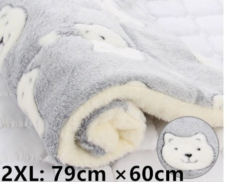 Pet Dog Cat Kennel Mat Blanket THRU7