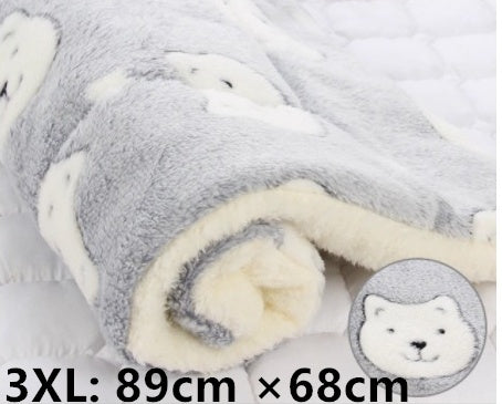 Pet Dog Cat Kennel Mat Blanket THRU7