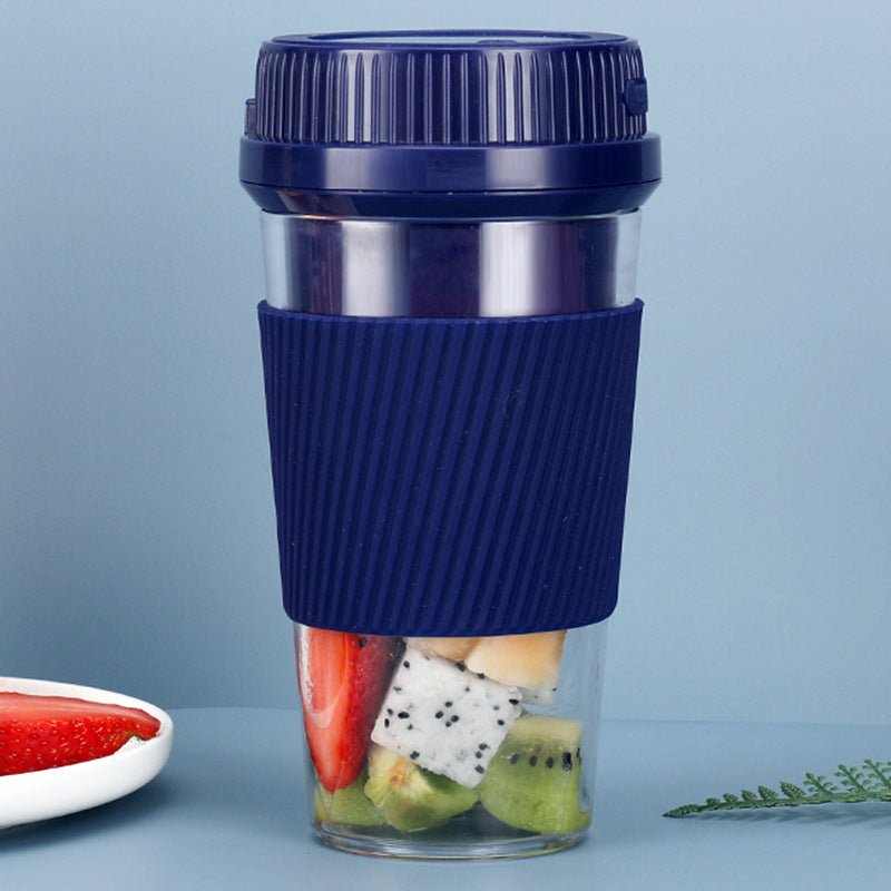 Portable Blender USB Charging Mini Household Electric Juicer Fruit Juicer THRU7