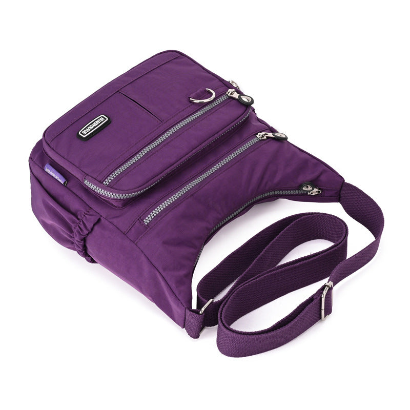 Nylon Womens Water-resistant Crossbody Bag THRU7