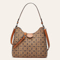 Retro-printed Ethnic-style Tote Shoulder Or Crossbody Bag THRU7