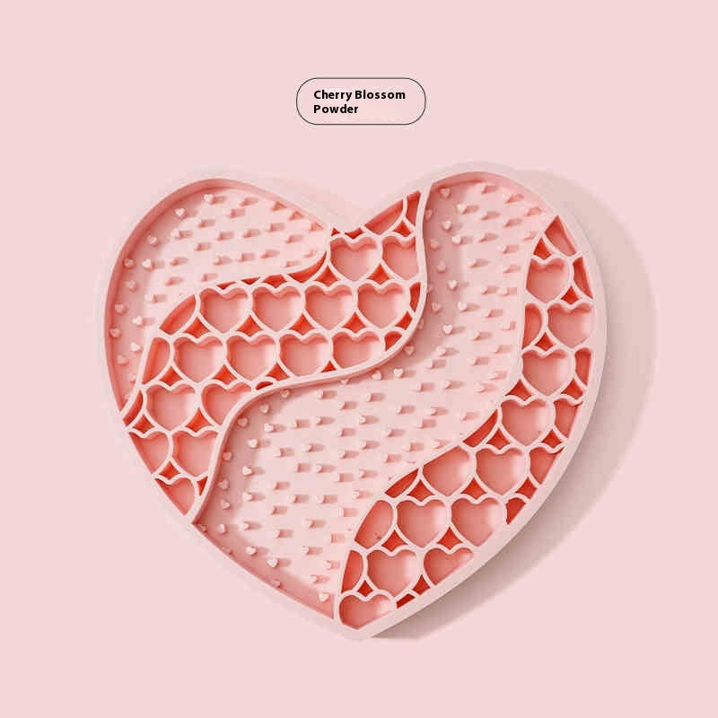 Dog Licking Mat Pet Silicone Slow Food Mat THRU7