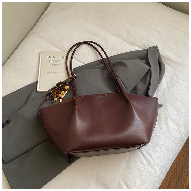 Retro Casual Large-Capacity Shoulder Bag THRU7