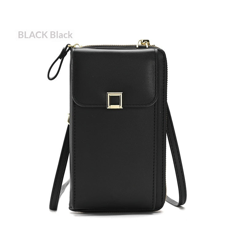 Women's Crossbody Bag Shoulder Multi-Functional Phone Bag THRU7
