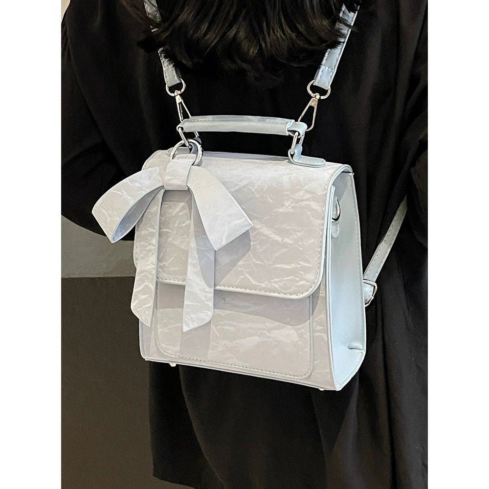 Bow-knot Backpack For Women Trendy And Fashionable Design THRU7