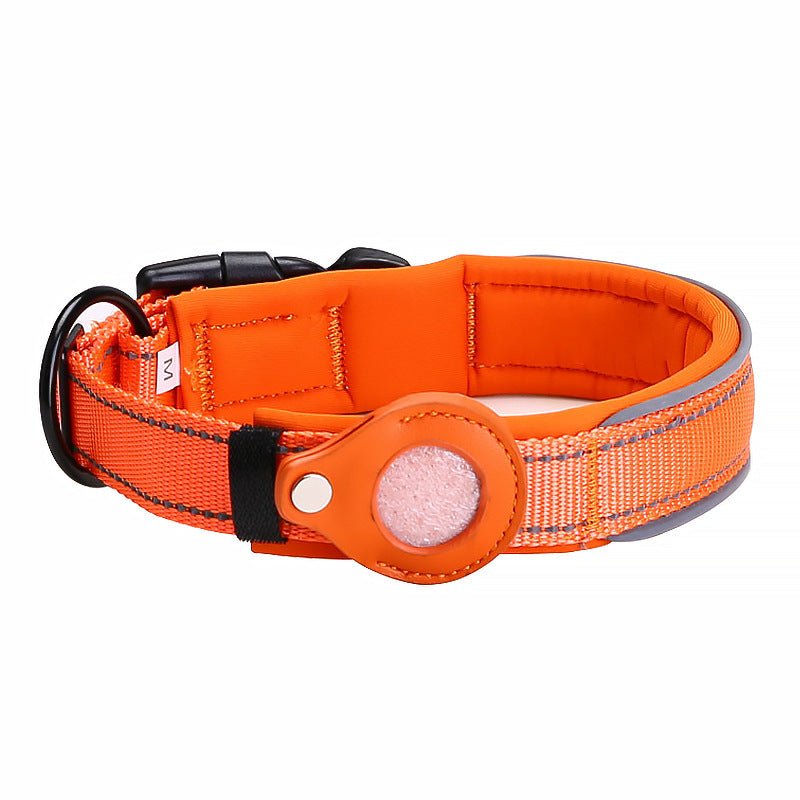 Convenient Tracker Pet Special Collar Cover Pet Loss Prevention Collar THRU7