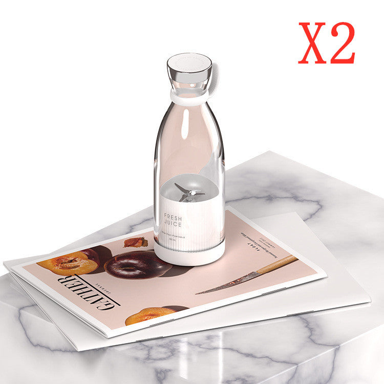350ML Electric Juicer Blender Mixer USB Rechargeable Machine Household Portable Blender Maker Cup Kitchen Tool Kit THRU7