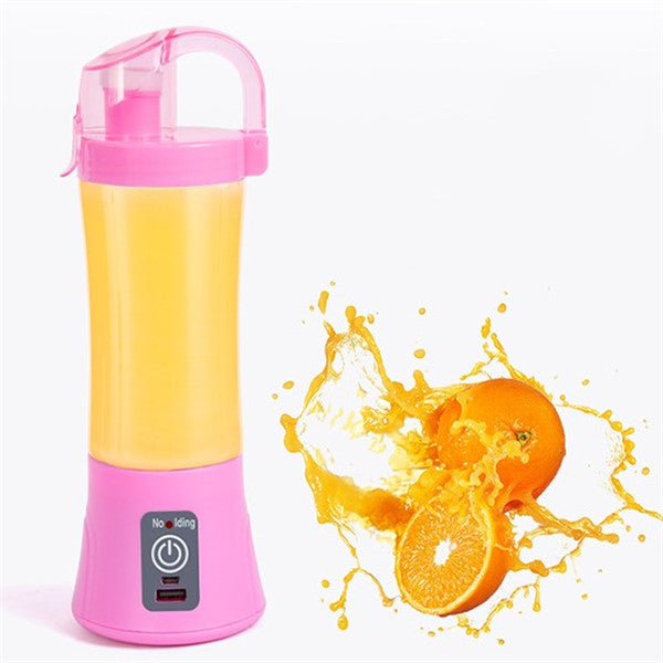 Portable Electric Fruit Juicer Handheld Smoothie Maker Blender USB Rechargeable Mini Juice Cup THRU7