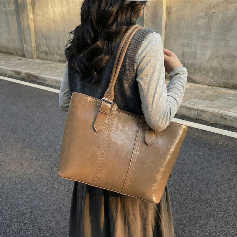 Casual Versatile Fashionable Womens Handbag THRU7