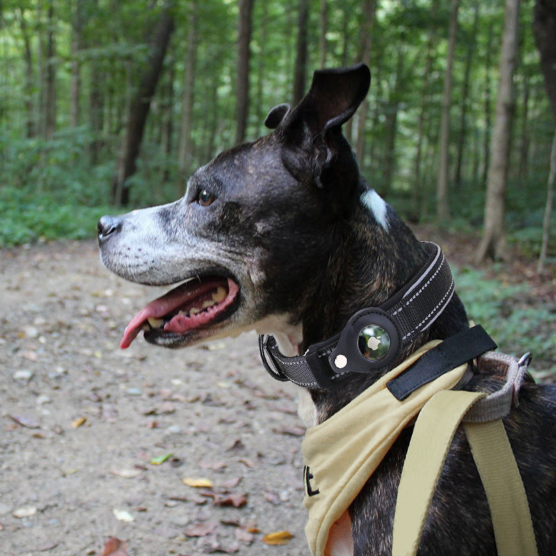 Convenient Tracker Pet Special Collar Cover Pet Loss Prevention Collar THRU7