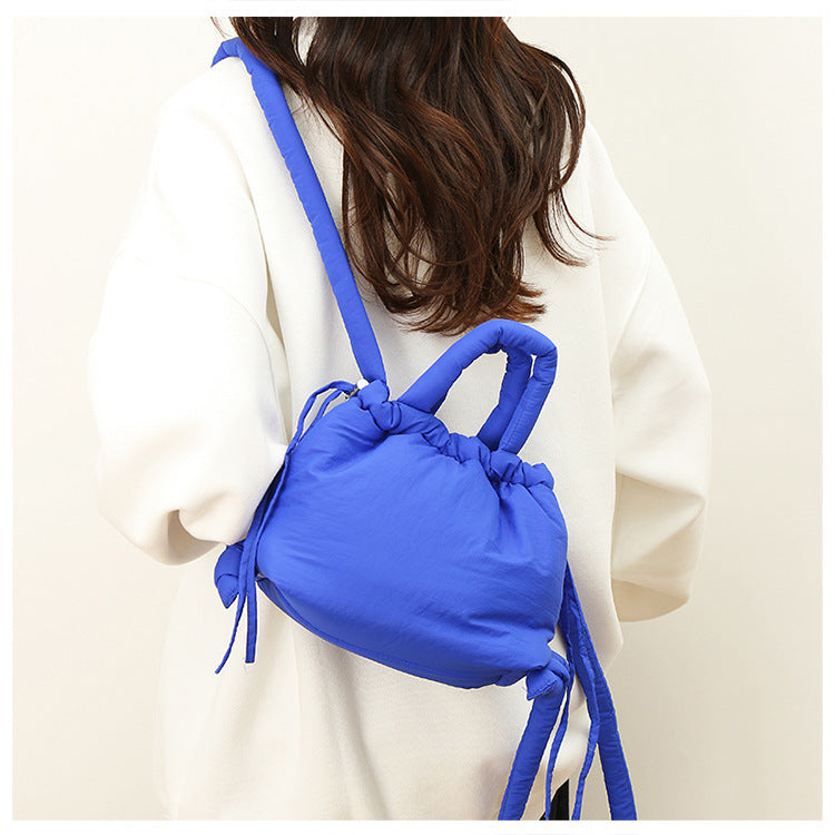 Casual Quilted Lightweight Dual-Use ShoulderCrossbody Bag THRU7