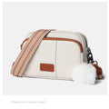 Genuine Leather Womens New Trendy Fashionable Versatile Single-shoulder Bag THRU7