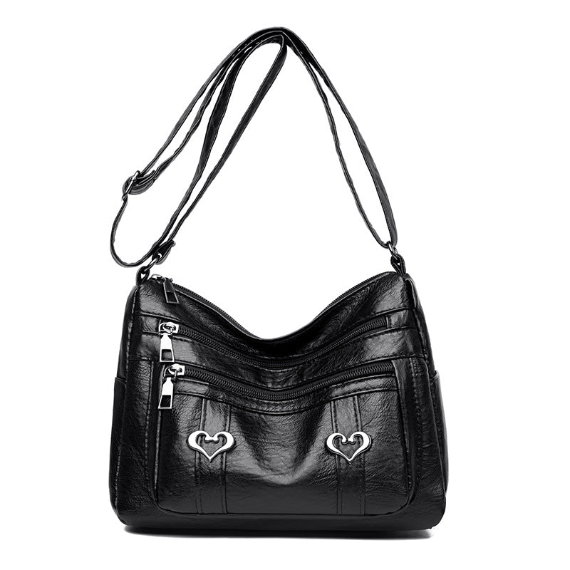 Retro Trendy Versatile Crossbody Bag THRU7
