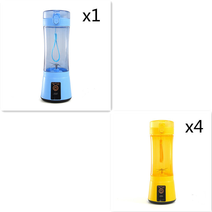 Portable Electric Fruit Juicer Wireless USB Rechargeable Mini Mixer Multifunction Summer Smoothie Blender Machine Kitchen Supplies THRU7