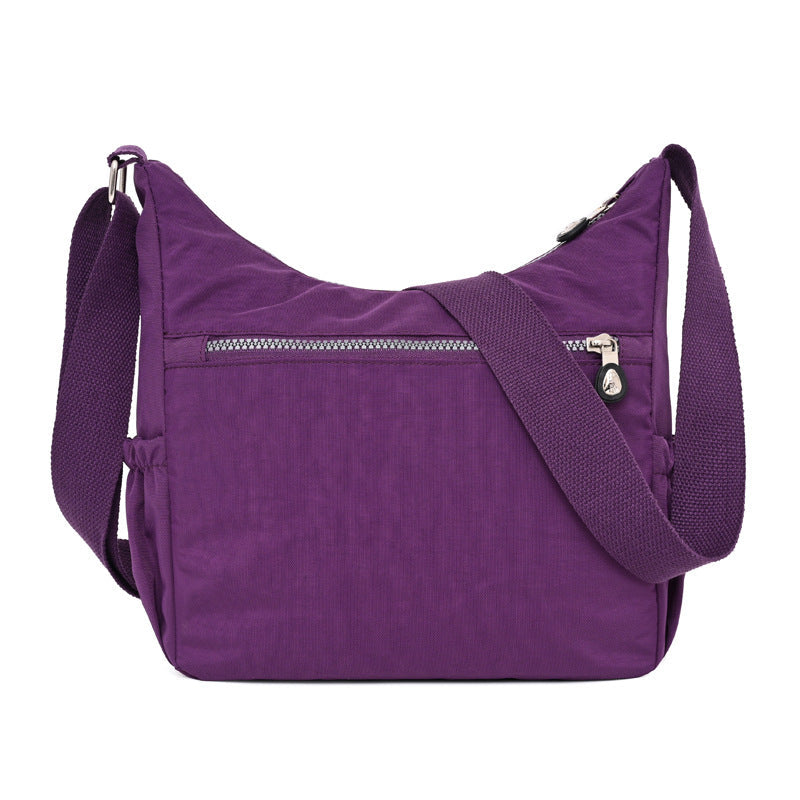 Nylon Womens Water-resistant Crossbody Bag THRU7