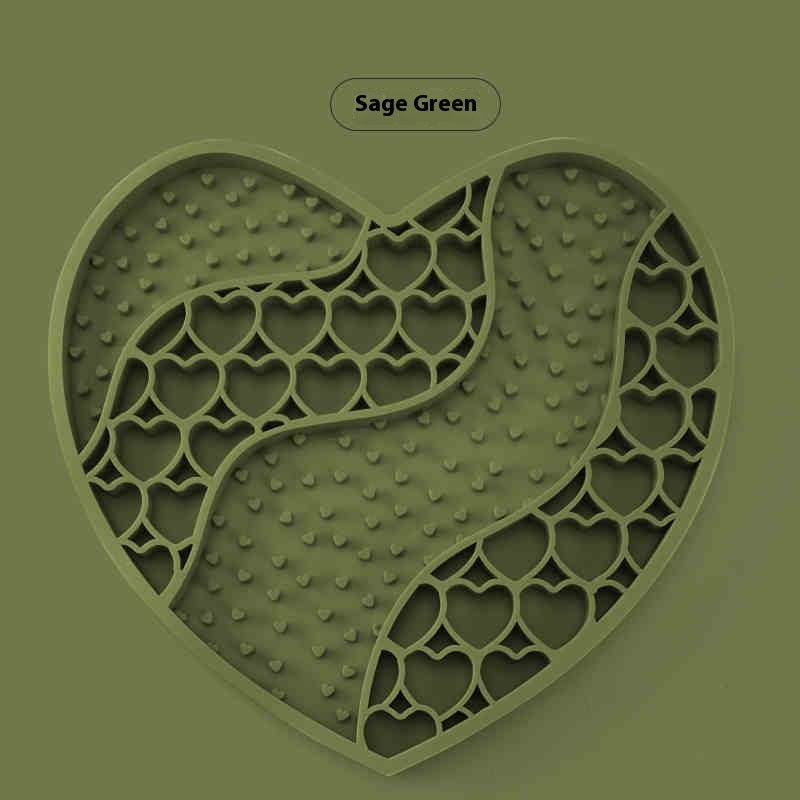 Dog Licking Mat Pet Silicone Slow Food Mat THRU7