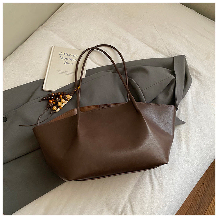 Retro Casual Large-Capacity Shoulder Bag THRU7