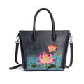 Retro Women's First-Layer Cowhide Handbag THRU7