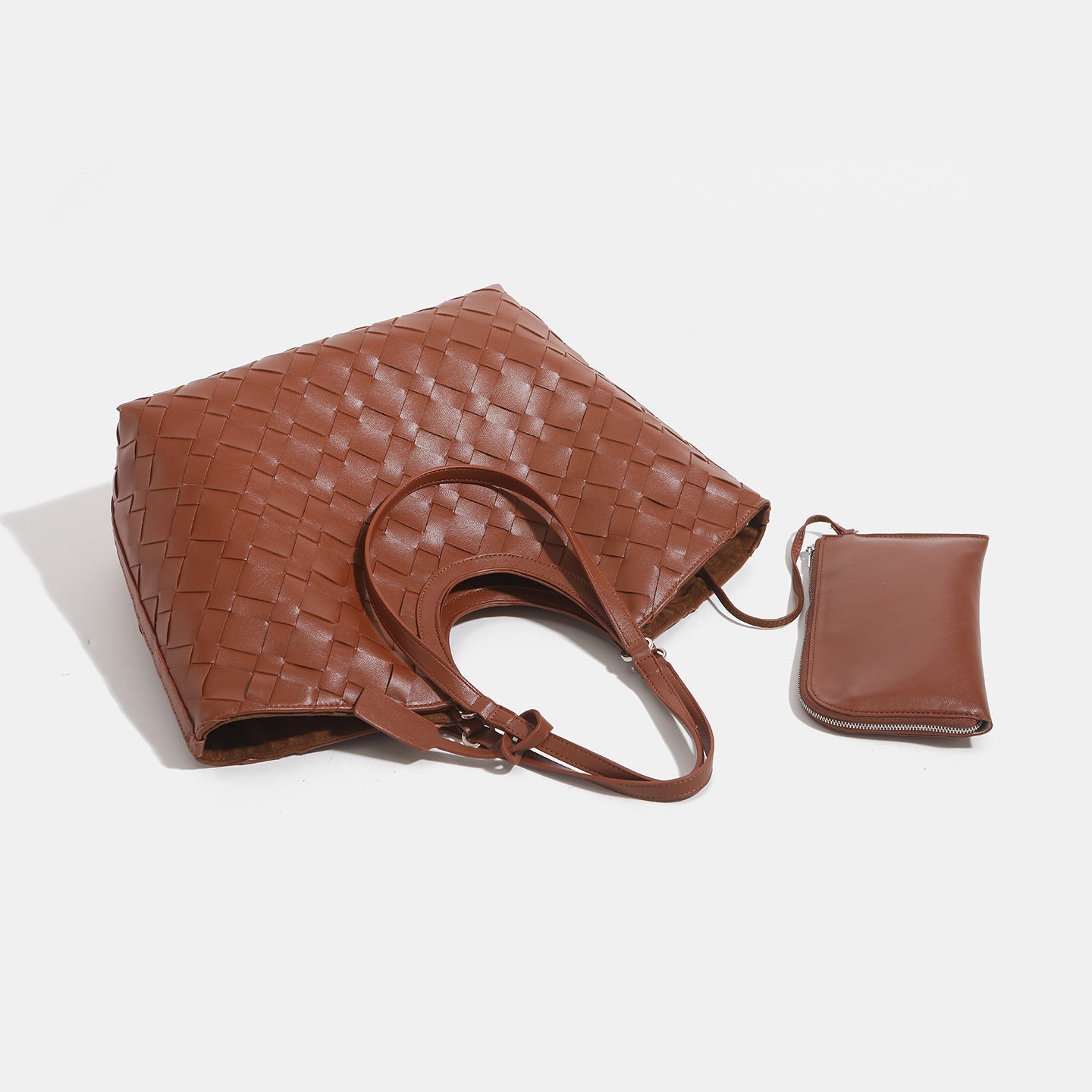 Womens Niche Fashion Commuter Large-Capacity Shoulder Under-Arm Bag THRU7