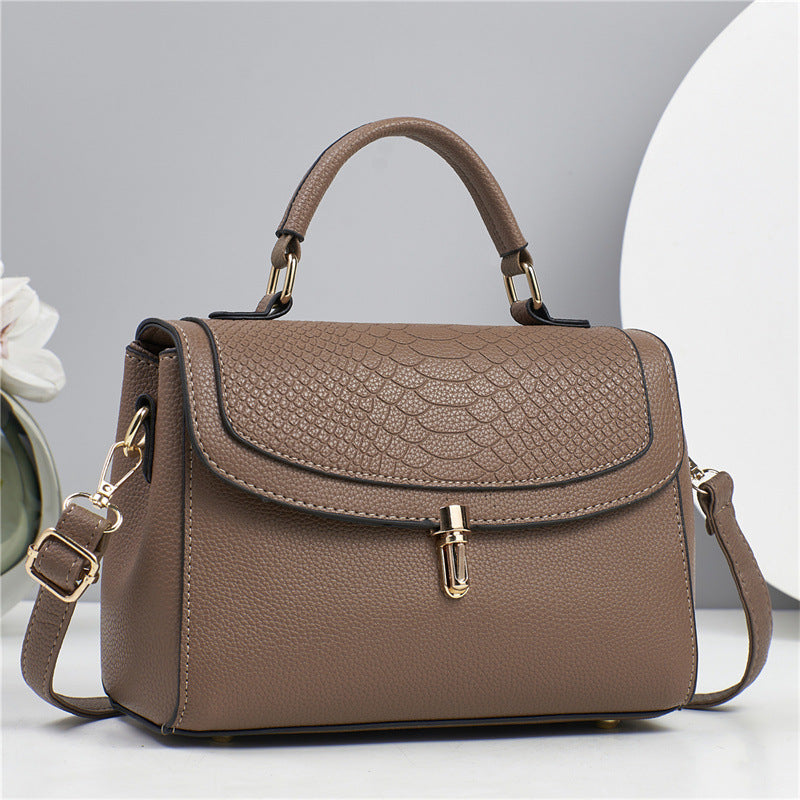 Fashionable Trendy Large-capacity Womens Shouldercrossbody Bag THRU7