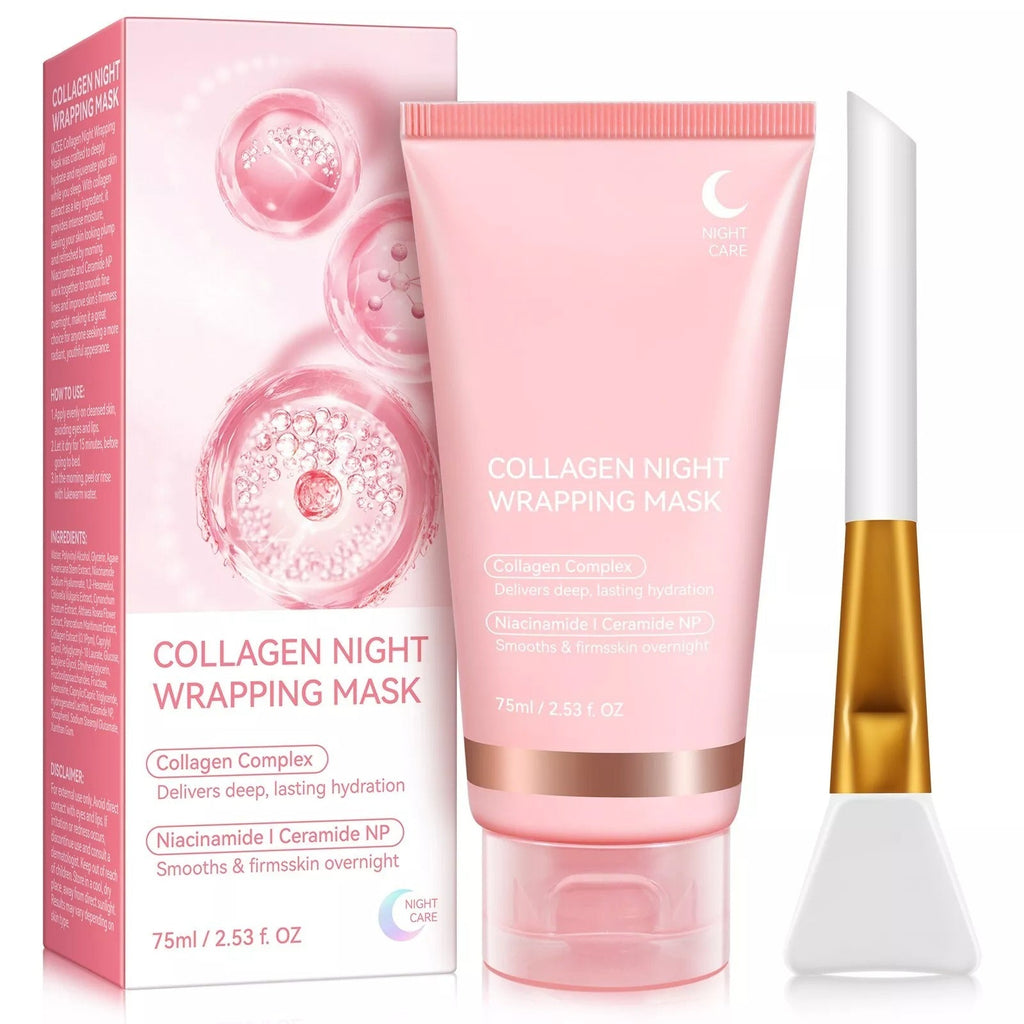 Collagen Night Packaging Facial Mask THRU7