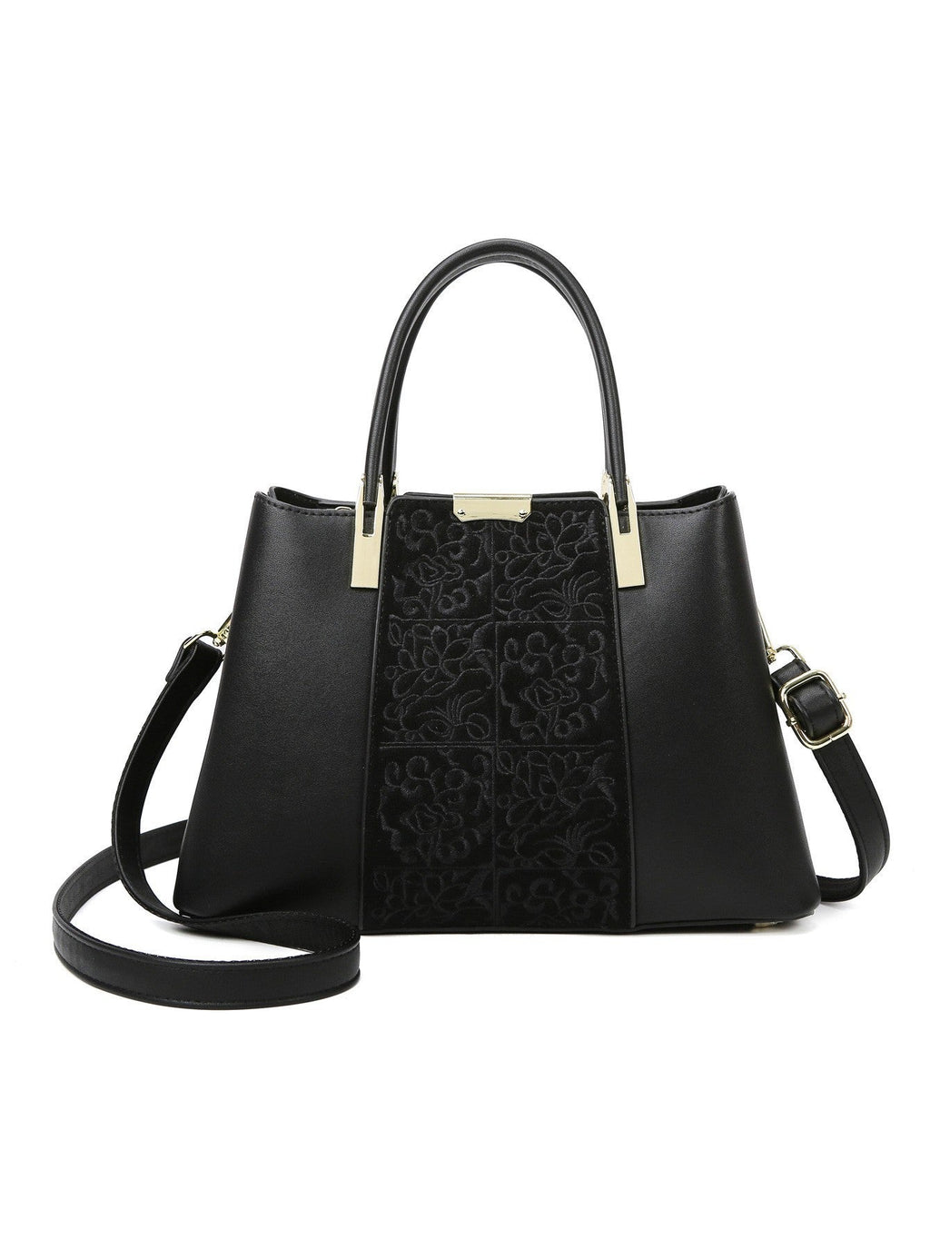Womens Stylish High-Capacity Shoulder And Crossbody Bag THRU7