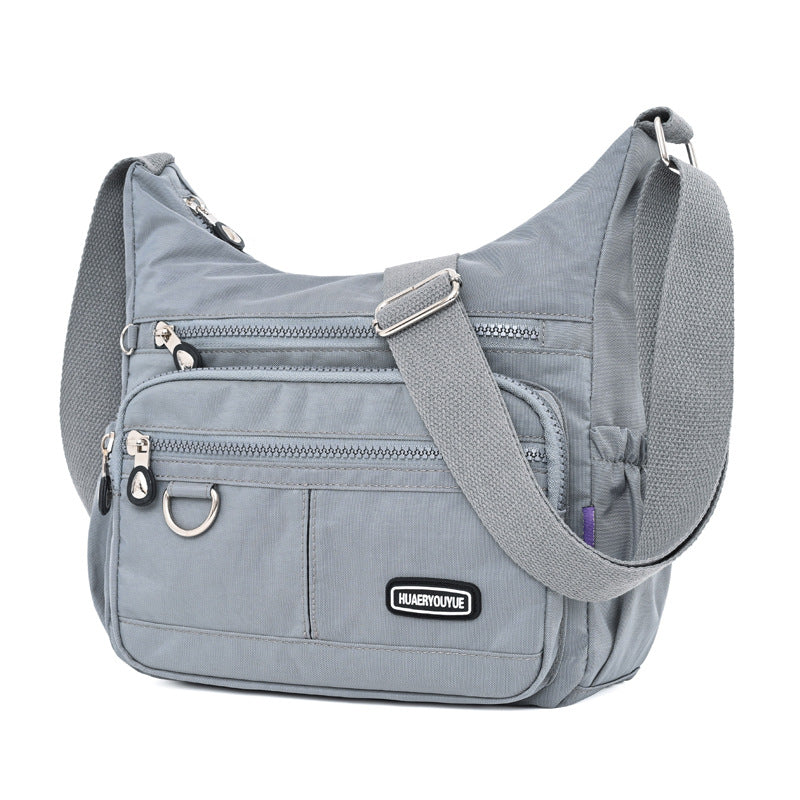 Nylon Womens Water-resistant Crossbody Bag THRU7
