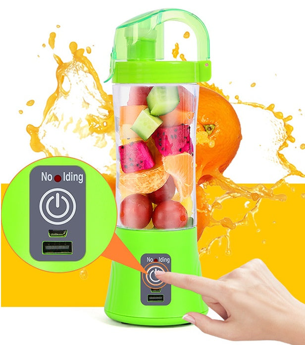 Portable Electric Fruit Juicer Handheld Smoothie Maker Blender USB Rechargeable Mini Juice Cup THRU7