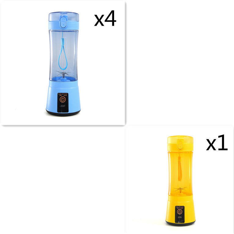 Portable Electric Fruit Juicer Wireless USB Rechargeable Mini Mixer Multifunction Summer Smoothie Blender Machine Kitchen Supplies THRU7