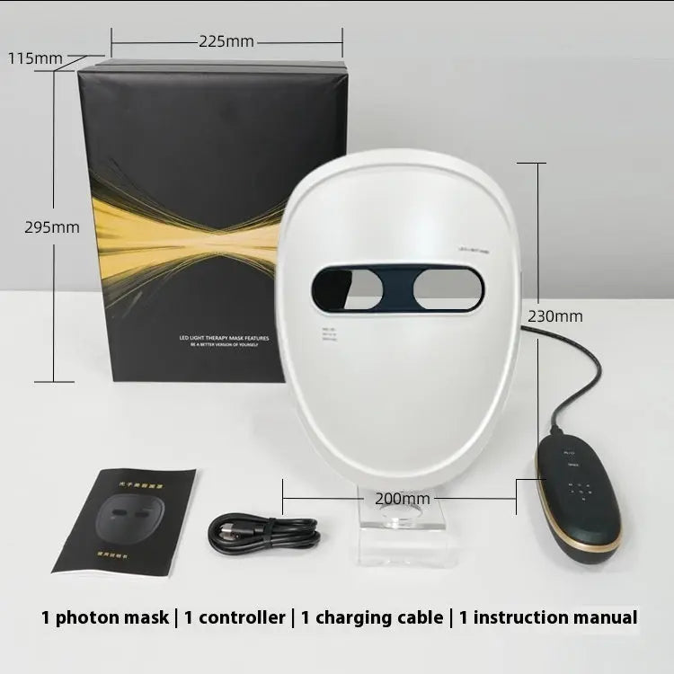 Rechargeable Mask Face LED Color Light Domestic Beauty Apparatus THRU7