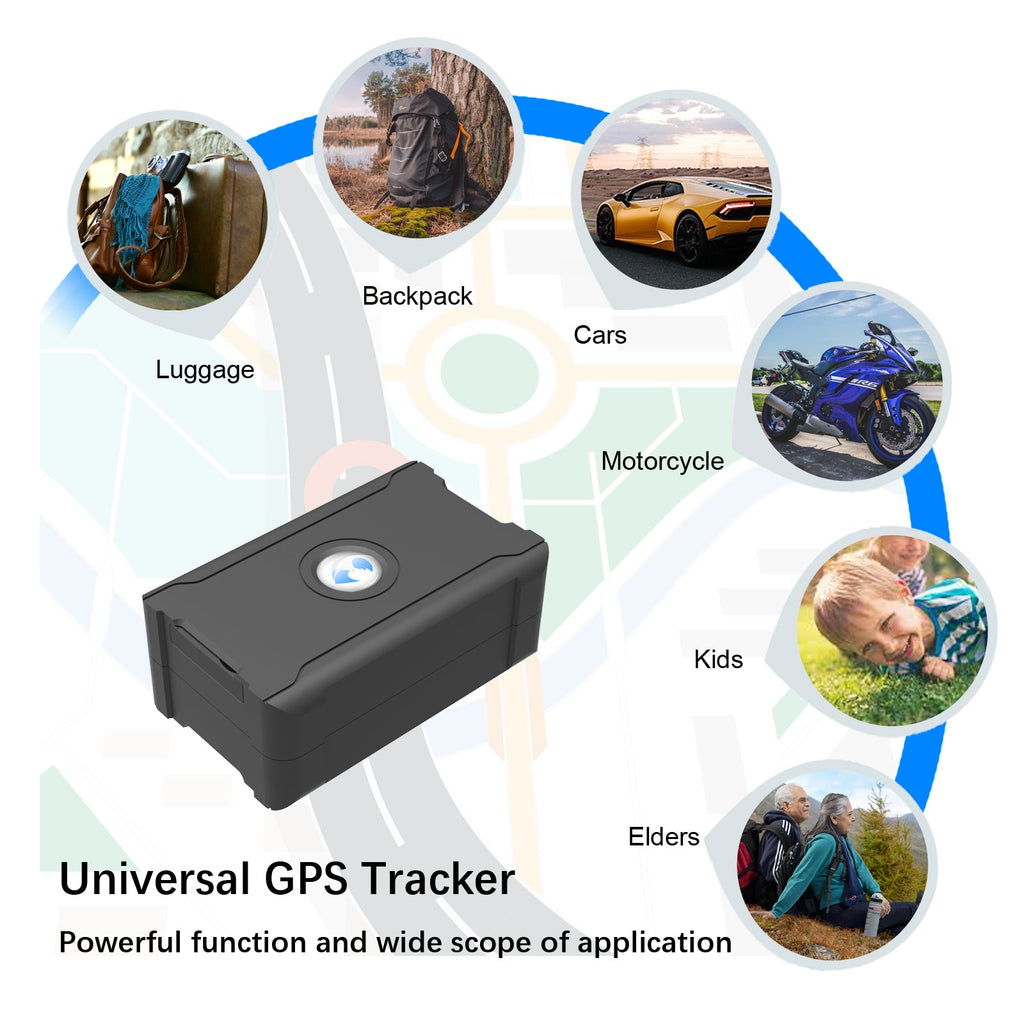 Anti-Theft Hidden GPS Tracker With Remote Control Real-Time Vehicle Tracker For Car, Truck, Motorcycle & Luggage, Subscription Required THRU7