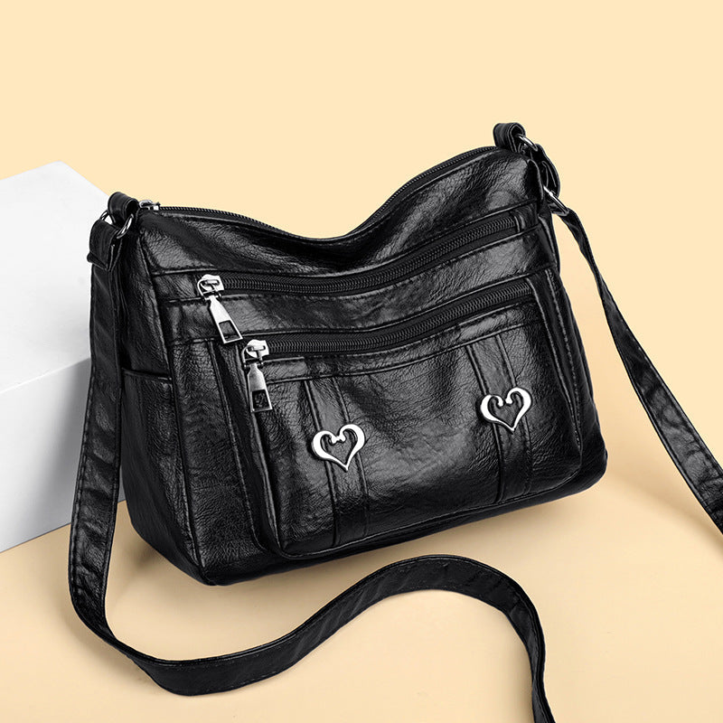 Retro Trendy Versatile Crossbody Bag THRU7